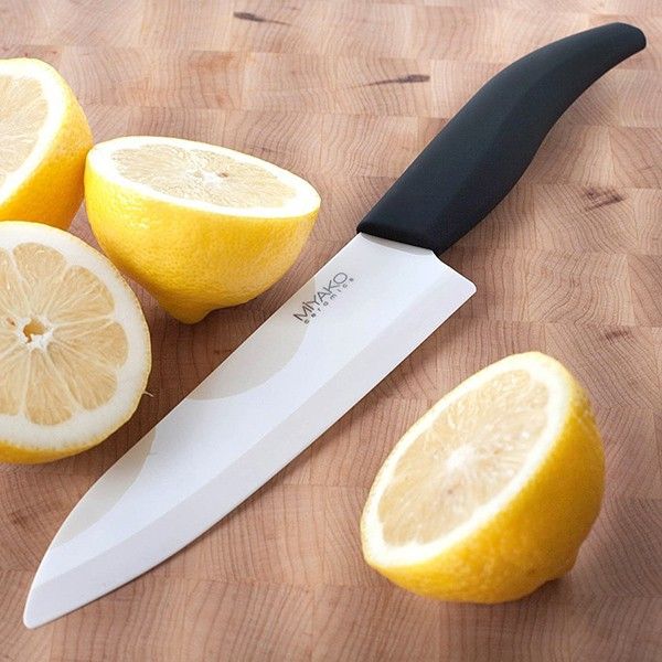 couteau céramique coupe citron