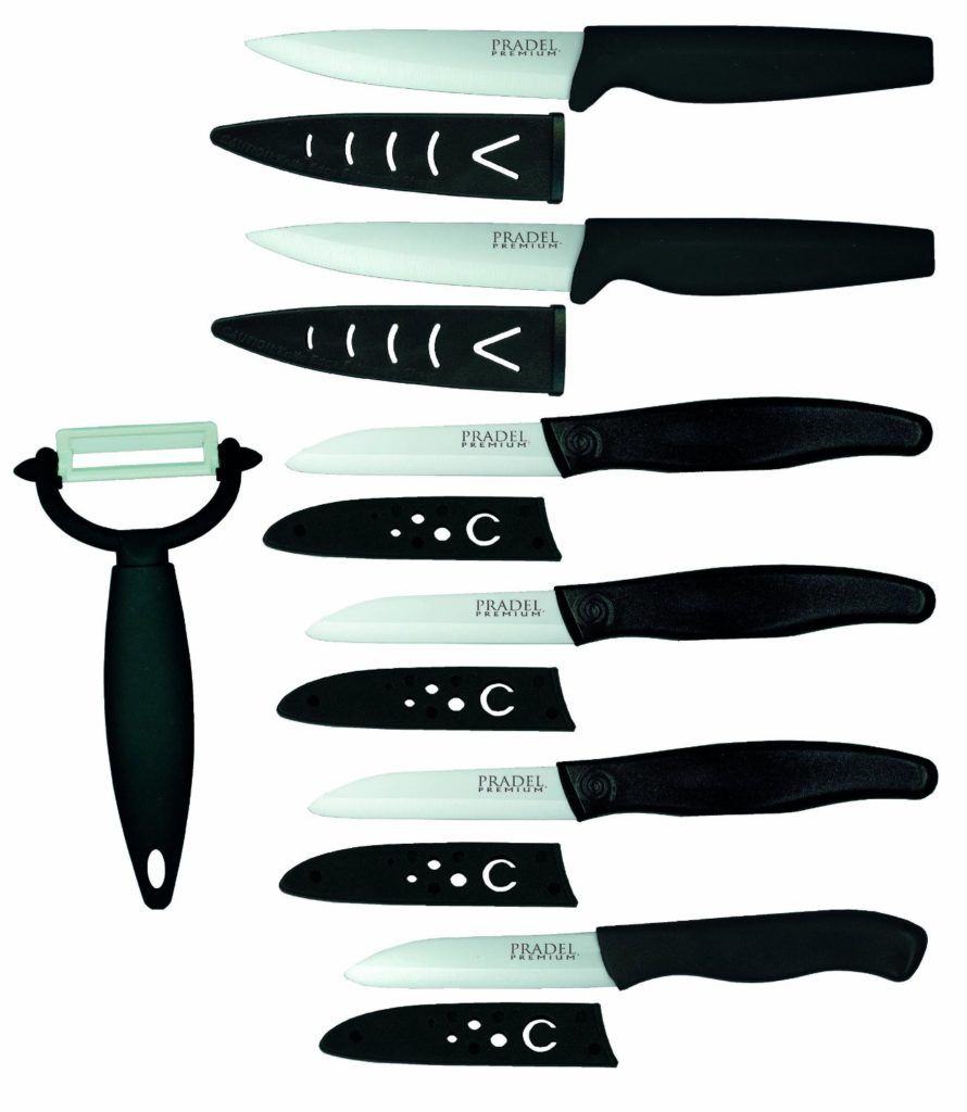  Set 6 couteaux céramique + éplucheur Pradel de Pradel Excellence