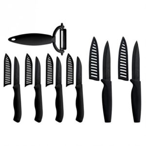 LAGUIOLE Coffret de 7 pièces céramique noir 