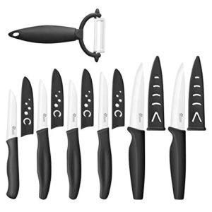 Set de 6 couteaux céramique + éplucheur de Pradel   